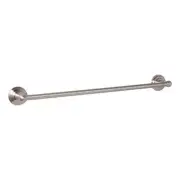 Design House Calisto 24-Inch Metal Towel Bar in Satin Nickel/Silver