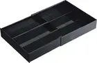 Yamazaki sliding cutlery storage expansion contraction & slide tray black 3383