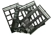 CANOSCAN 9950 FILM HOLDERS, 4 unused, 35mm slides/negs, medium format, 4x5