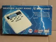 MIDLAND WR-100 ALL HAZARDS WEATHER ALERT RADIO PUBLIC ALERT NOAA SMS LOCAL AREA