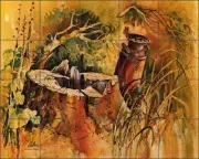 Ceramic Tile Mural Backsplash Cullar Country Landscape Art WC115