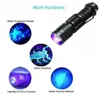 UV Torch Ultraviolet Flashlight Mini Pocket Inspection Lamp Blacklight Portable