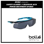 Bolle Tyron OTG Over Glasses Safety Glasses Smoke Lens (Flat Rate shipping)