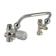 Honeywell Home AMX300TLF Water Heater Kit with 8" Flex Connector Wall Mount