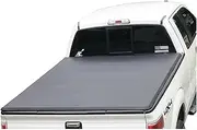STIDPFZX Pick up Truck Soft Vinyl Tri Fold Tonneau Cover Compatible for 2009-2014 F150 5.5 6.5ft Truck Bed Tonneau Cover