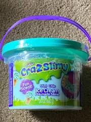 Cra-Z-Slimy Pre-made Slime Mint Chip Ice Cream Scent 24 oz.