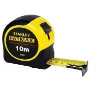 Stanley Fatmax 10m Tape Measure Patented Airlock Slide Lock Measuring Tools