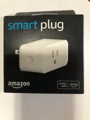 Amazon Smart Plug Works with Alexa Control Lights w/ Voice Easy to Set Up-White