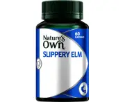 Nature's Own Slippery Elm 400mg 60 Capsules
