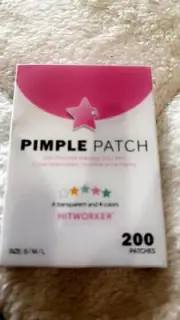 Pimple Patches for Face, 200 Pcs in 2 Sizes & Colors, Hydrocolloid Acne Treatmen