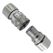 Koolance QD3 Male and Female Quick Disconnect Set, for 13mm x 16mm, Silver