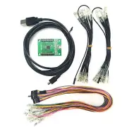 New Arcade Encoder to USB Controller Wiring 2 Players DIY Kit For Mame PC PS3