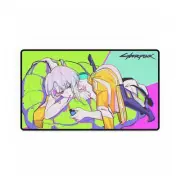 LUCY❤ want to stay at house (Cyberpunk: Edgerunners) Desk Mat
