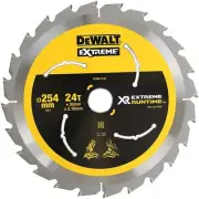 DeWALT 254mm (10") x 24T XR EXTREME Runtime Circular Saw Blade - DT90273-QZ