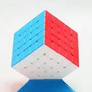 Cuberspeed 5x5 stickerless Speed Cube 5x5x5 Stickerless Magic Cube Puzzle