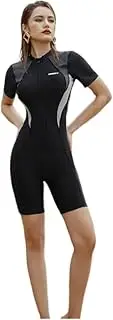 [Generic] Women Swimsuits One-Piece Rashguard Swim Set Bathing Suits Swimwear Quick Dry Swim Shirts with Boyshort