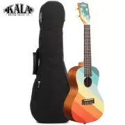 Kala Surf Series Farout Retro Inspired Concert Mahogany Ukulele with Gig Bag