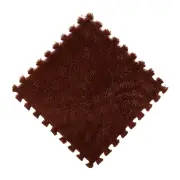 Brown Foam Floor Mats For |s & Babies Eva Foam Interlocking Tiles For Gym, Nursery, Playroom