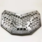 CAN-AM X3 Custom CNC Machined Billet Aluminum Grille Insert USA Made Raw Silver