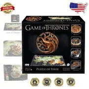 Game of Thrones 3D Time Puzzle - Essos Map & Landmark Collection, 1400 Pieces