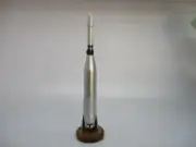 Atlas-Agena Launch System Rocket Desktop Mahogany Kiln Dry Wood Model Small New