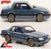 GMP 18977 1:18 1989 FORD MUSTANG 5.0 LX - MEDIUM SHADOW BLUE