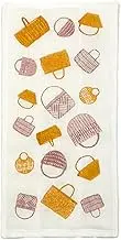 FUJIEI HS-003 Half Size, Frosted Dish Cloth, 11.0 x 5.5 inches (28 x 14 cm), Basket | Mosquito Net Fabric Dish Towel, Tableware, Tableware, 14 Layers, Fluffy, Soft, Quick Drying, Water Absorbent