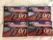 NIP 4 TDK AUDIO CASSETTES