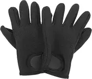 TOBBOMEY Fishing Accessories Compact Fitness Gloves Bicycle Gloves Men Pool Glove Work-Out Gloves Fishing Gloves Men Gym Gloves Wear-Resistant Fishing Gloves Mittens Black Sponge
