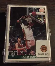 1991 Front Row Draft Picks 50 Card Basketball Set Larry Johnson Rookie
