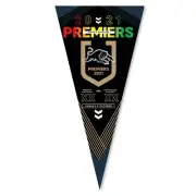 126582 PENRITH PANTHERS 2021 NRL PREMIERS FELT WALL PENNANT BANNER FLAG