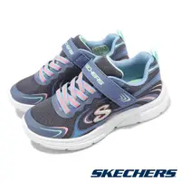 在飛比找PChome24h購物優惠-Skechers 休閒鞋 Wavy Lites 童鞋 中童 