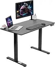 VY VAGARY Electric Sit - Stand Desk with Quick Assembly, Ergonomic Memory Controller, Adjustable Height - 120×60 CM Desktop, Black Frame