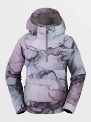 Brand New Womens 2024 Volcom Sinter Bonded Stretch Jacket Glacier Ink Size Small