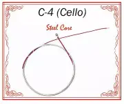 New Paititi C Ball End Cello String 4/4 Size Cello Premium Quality Steel Core