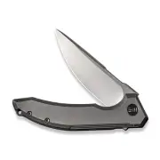 WE Knife Quixotic Frame Lock 21016-1 Knife 20CV Stainless Steel Gray Titanium