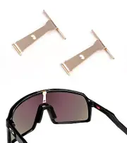 Replacement Metal Nose Bridge Hook Wicket for Oakley Sutro OO9406 OO9462, Gold