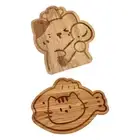 Wooden Cutting Board Wood Bread Board Kitchen Baking Utensil Cutting Serving