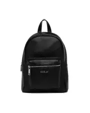 Replay Mini Backpack Solid Style Women Black Bags