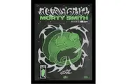 Rick And Morty 90S Rave Rickvival Morty Framed Poster (Black/Green) (40cm x 30cm)