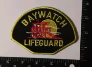 Patch Baywatch Lifeguard Red Yellow Hook Loop Tactical High Quality 005bwlg