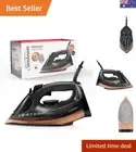 ProSteam Sonic Steam Iron | 180g/min High Pressure Steam Shot, Ceramic Solepl...