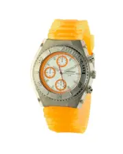 Chronotech Men Sport Chronograph Watch 3ATM Unisex Orange Watches