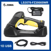 Symbol LS3578-FZ20005WR Rugged Bluetooth Cordless Barcode Scanner with Cradle