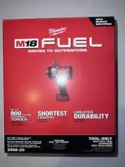 Milwaukee 2966-20 M18 FUEL 18V 1/2" High Torque Impact Wrench w/ Pin - Bare Tool