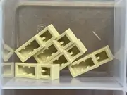 LEGO Parts - Tan Slope, Curved 3 x 1 - No 50950 - QTY 5