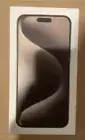 Apple iPhone 15 Pro Max 1 TB Factory Unlocked Natural Titanium - NEW SEALED