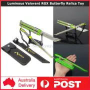 Luminous Valorant Peripheral RGX Butterfly&Katana Set Toy Training Prop Cosplay
