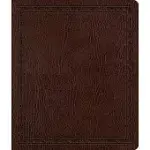 THE HOLY BIBLE ESV ENGLISH STANDARD VERSION JOURNALING BIBLE: ESV JOURNALING BIBLE MOCHA,BONDED LEATHER,THRESHOLD DESIGN