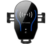 Wireless Car Charger, 10W Qi Fast Charging Car Phone Holder, Compatible with Samsung Galaxy Note 9/8/ S9/ S8,iPhone Xs Max/XR/X 8/8 Plus